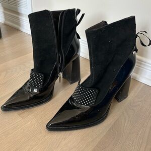 Mattia Capezzani High heel Ankle Broques Boots